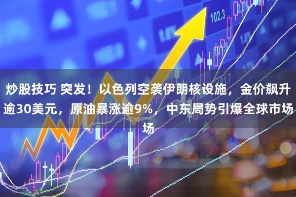 炒股技巧 突发！以色列空袭伊朗核设施，金价飙升逾30美元，原油暴涨逾9%，中东局势引爆全球市场
